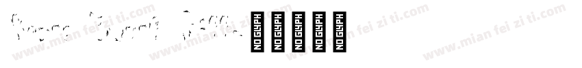 Sensa Brush Fill字体转换